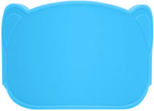 Blue Stretchy Bear Reusable Baby Bottle Labels | 6 Pieces and Dry Erase Marker