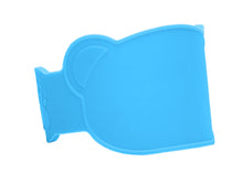 Blue Stretchy Bear Reusable Baby Bottle Labels | 6 Pieces and Dry Erase Marker